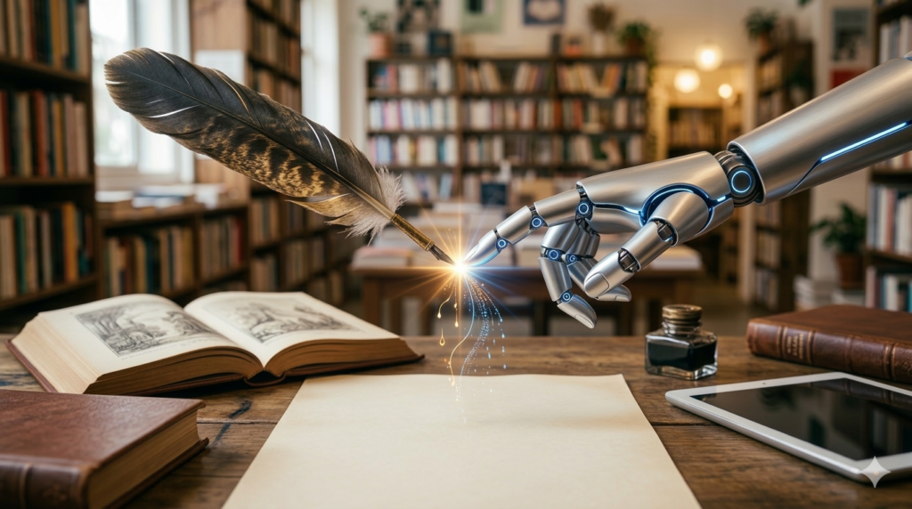 כתיבה בעזרת AI